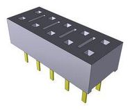 CONNECTOR, RCPT, 10POS, 2ROW, 2.54MM