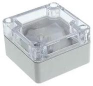 SMALL ENCLOSURE, SMALL, PC, GREY/CLEAR
