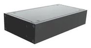 RACK MOUNT CABINET, ALUM, BLACK