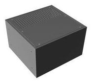 RACK MOUNT CABINET, ALUM, BLACK