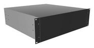 RACK MOUNT CABINET, ALUM, BLACK