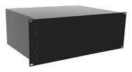 CABINET, RACK MOUNT, ALUMINIUM, BLACK