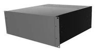 CABINET, RACK MOUNT, ALUMINIUM, BLACK