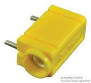 TEST JACK, YELLOW, 50V, 10A, 1.8MM