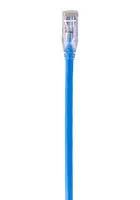 PATCH CORD, RJ45 PLUG-FREE END, BLUE, 3M