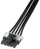 CABLE ASSY, 5P, RCPT-RCPT, 300MM