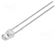 IR transmitter; 3mm; 940nm; transparent; 30°; THT; 100mW; 6÷10mW/sr LUCKYLIGHT