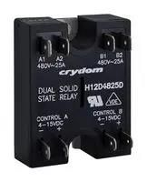 SOLID STATE RELAY, SPST, 25A, 4-15VDC