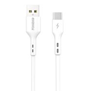 Foneng X36 USB to USB-C cable, 2.4A, 2m (white), Foneng