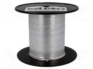 Wire: coaxial; RG405/U; 1x24AWG; solid; CCS; PTFE; blue; 30m; 100ft BELDEN