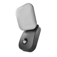 LED garden wall light with dusk sensor NIKA, 12 × 12 × 20 cm, 12.8 W, warm white, EMOS