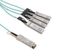 ACTIVE OPTICAL CABLE BREAKOUT QSFP+ 40GBPS TO 4X10G SFP+, 3 METER, MSA COMPATIBLE 29AH9112