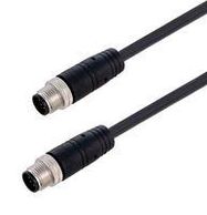 SENSOR CORD, 8P M12 PLUG-PLUG, 16.4FT