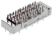 QSFP+ CAGE, 1PORT, TH, PRESS-FIT