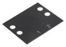 TERMINAL BLOCK MARKER, 1 TO 2, 9.53MM