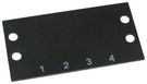 TERMINAL BLOCK MARKER, 1 TO 4, 11.13MM