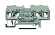 TERMINAL BLOCK, DIN RAIL, 3POS, 12AWG