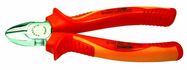 Side cutters, 160 mm, bicoloured VDE safety insulation