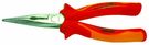 Telephone pliers, 165 mm, with wire cutter, bicoloured VDE safety insulation