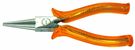 Round nose pliers, 140 mm, short jaws, BERNSTEINIT insulation