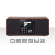 DIRA S 24i Multifunctional Stereo Radio DAB+ / FM / Internet / Bluetooth Wood