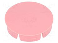 Cap; polyamide; pink; push-in OKW