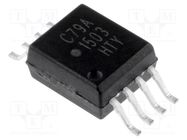 Optocoupler; SMD; Ch: 2; OUT: isolation amplifier; 5kV; SO8; 15kV/μs 