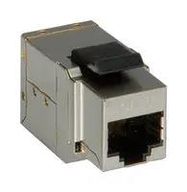 KEYSTONE ADAPTOR, 8POS, RJ45 JACK-JACK