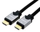 CABLE, HDMI A PLUG-PLUG, 1M, BLACK