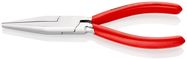 KNIPEX 30 13 160 Long Nose Pliers with plastic coating chrome-plated 160 mm