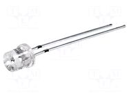 LED; orange; 5mm; 330÷450mcd; 140°; Front: flat; 1.8÷2.6VDC OPTOSUPPLY