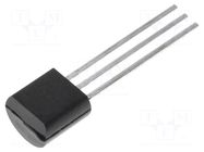 IC: temperature sensor; diode; -40÷100°C; TO92; THT; Accur: ±1°C STMicroelectronics