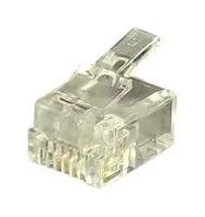 CONN, RJ11 PLUG, 6P4C, 1 PORT, CABLE