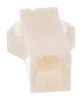 PLUG HOUSING, 6POS, 2.5MM, PA, WHITE