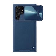 Nillkin CamShield Leather case for Samsung Galaxy S22 Ultra (Blue), Nillkin