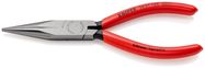 KNIPEX 30 21 160 SB Long Nose Pliers plastic coated black atramentized 160 mm (self-service card/blister)