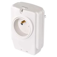 Surge Protector 918J, single socket, white, EMOS