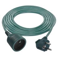 Extension Cord 5 m / 1 sockets / green / PVC / 1 mm2, EMOS