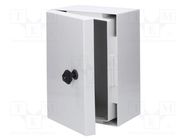 Enclosure: wall mounting; X: 315mm; Y: 215mm; Z: 170mm; CAB; grey FIBOX