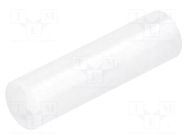 Spacer sleeve; LED; Øout: 5mm; ØLED: 5mm; L: 18mm; natural; UL94V-2 FIX&FASTEN