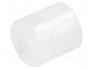 Spacer sleeve; LED; Øout: 5mm; ØLED: 5mm; L: 5mm; natural; UL94V-2 FIX&FASTEN