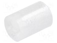 Spacer sleeve; LED; Øout: 5mm; ØLED: 5mm; L: 7mm; natural; UL94V-2 FIX&FASTEN