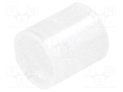 Spacer sleeve; LED; Øout: 4mm; ØLED: 3mm; L: 4.5mm; natural; UL94V-2 FIX&FASTEN FIX-LEDS-4.5