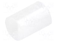 Spacer sleeve; LED; Øout: 4mm; ØLED: 3mm; L: 5.5mm; natural; UL94V-2 FIX&FASTEN