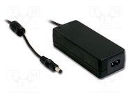 Power supply: switching; 24VDC; 1.67A; Out: 5,5/2,1; 40W; 80÷264VAC 