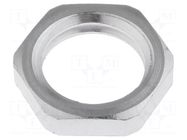 Nut; M12; brass; Thk: 3mm; Spanner: 15mm; Thread: metric; Pitch: 1.5 LAPP