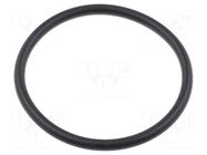 O-ring gasket; NBR caoutchouc; Thk: 2mm; Øint: 20mm; PG16; black LAPP