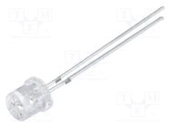 LED; 5mm; red; 330÷450mcd; 140°; Front: flat; 1.8÷2.6V; No.of term: 2 