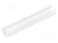 Spacer sleeve; LED; Øout: 4mm; ØLED: 3mm; L: 22.5mm; natural; UL94V-2 FIX&FASTEN