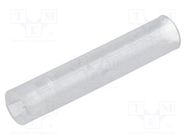 Spacer sleeve; LED; Øout: 4mm; ØLED: 3mm; L: 20.5mm; natural; UL94V-2 FIX&FASTEN